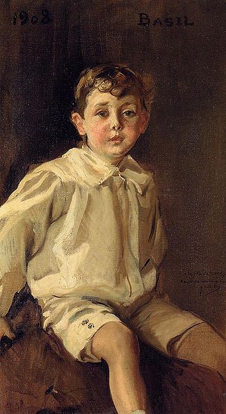 Joaquin Sorolla Portrait of Basel Mundy